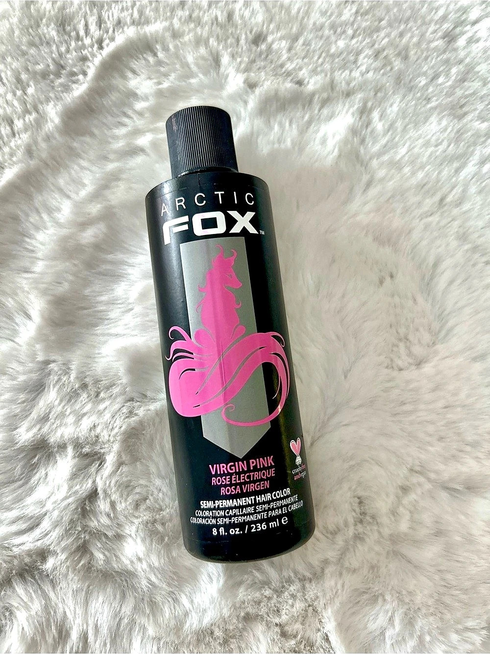 Arctic Fox Virgin Pink Hair Color